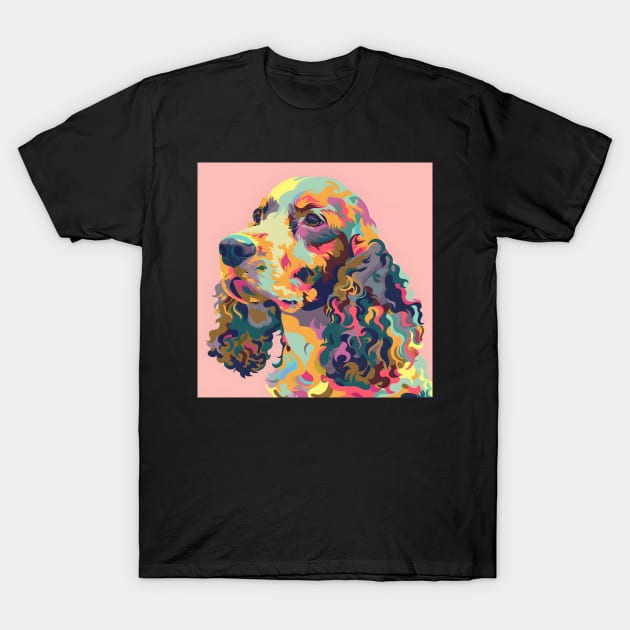 American Staffordshire Terrier in 80's T-Shirt by NatashaCuteShop